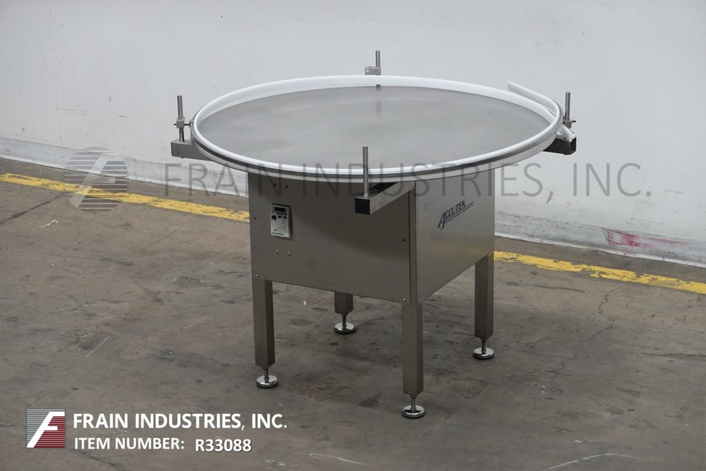 48" Diameter, Accutek, stainless steel, rotary disc accumulator, Stainless Steel 48"disc with vari-speed - Image 5