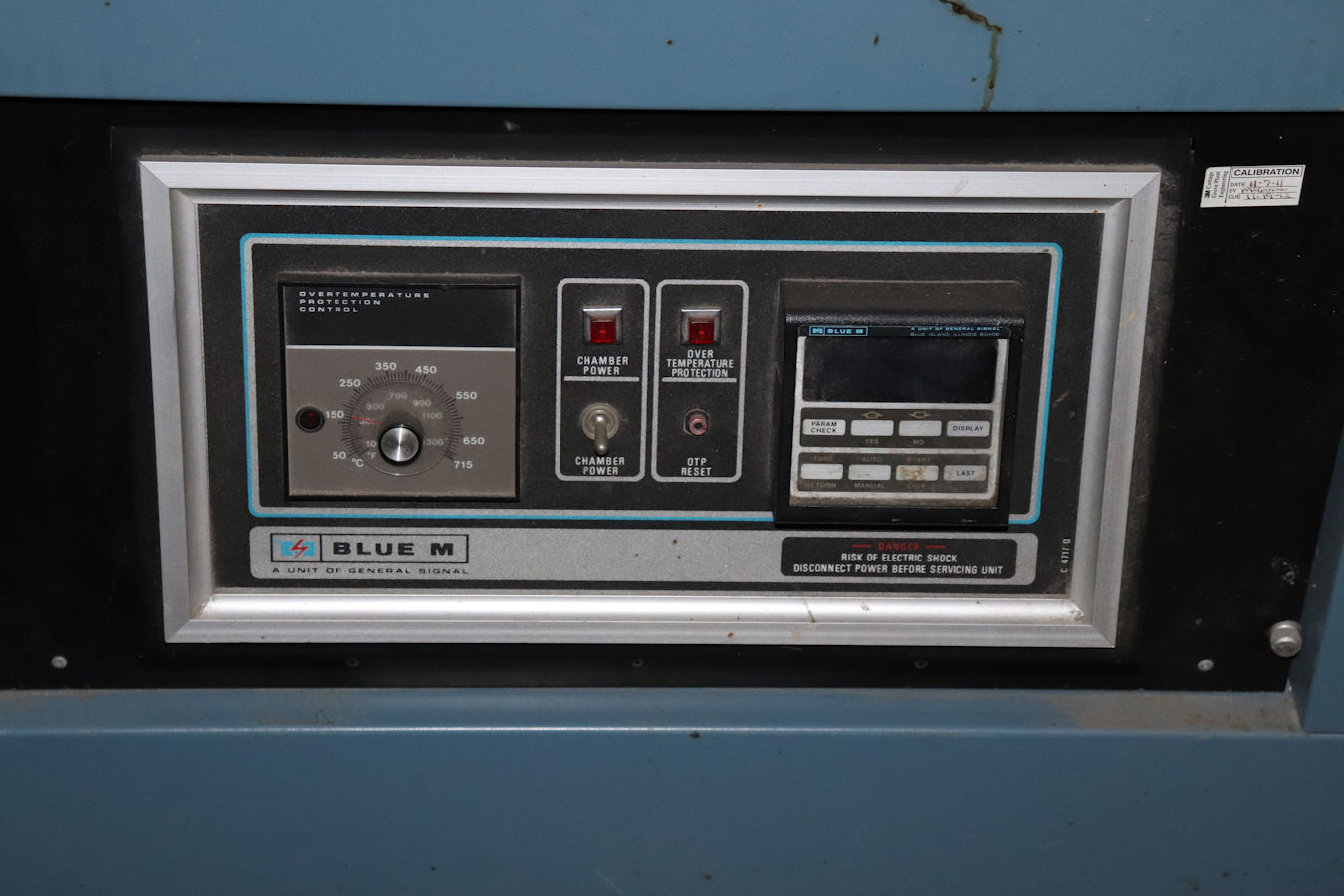Blue M #CW-6680G, cabinet oven, 1300&deg;F / 704&deg;C, S/N CW-525, 480 V. 3 Phase - Image 3