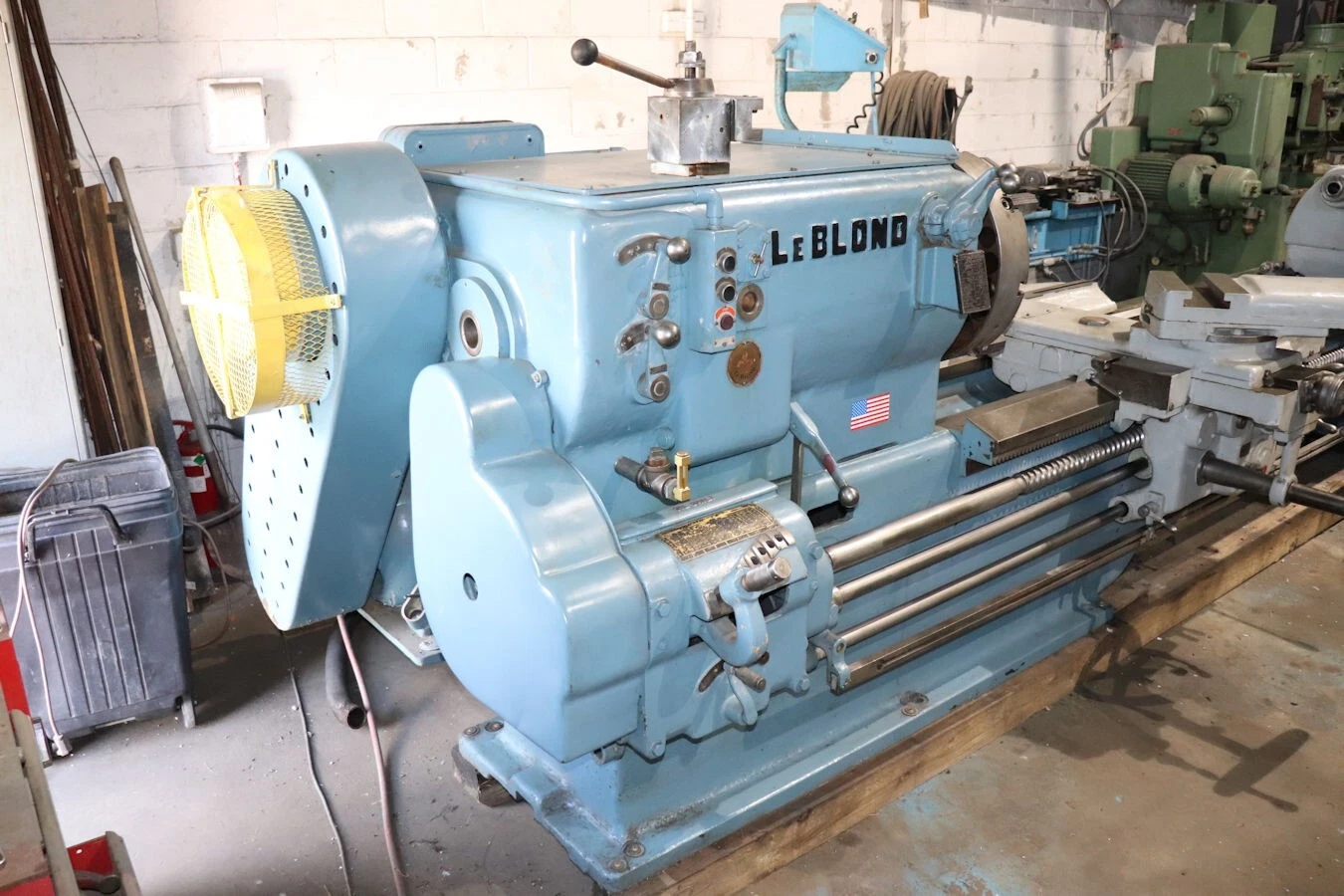 30"/52" x 125" LeBlond #Regal, hvy-duty, 21" 4-Jaw Cushman chuck, 400 RPM, 2.25" thru hole - Image 4