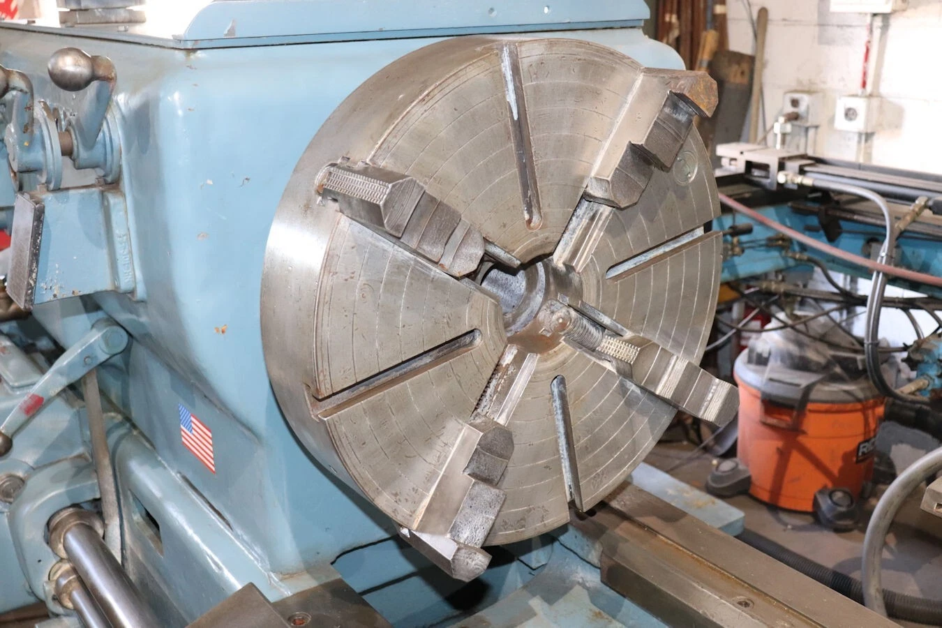 30"/52" x 125" LeBlond #Regal, hvy-duty, 21" 4-Jaw Cushman chuck, 400 RPM, 2.25" thru hole - Image 10