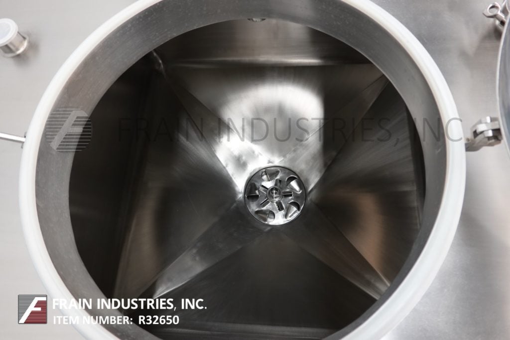 Heritage BCast Stainless Products Model 300 gallon, Stainless Steel, high shear, single wall liquefier, 60 HP - Image 2