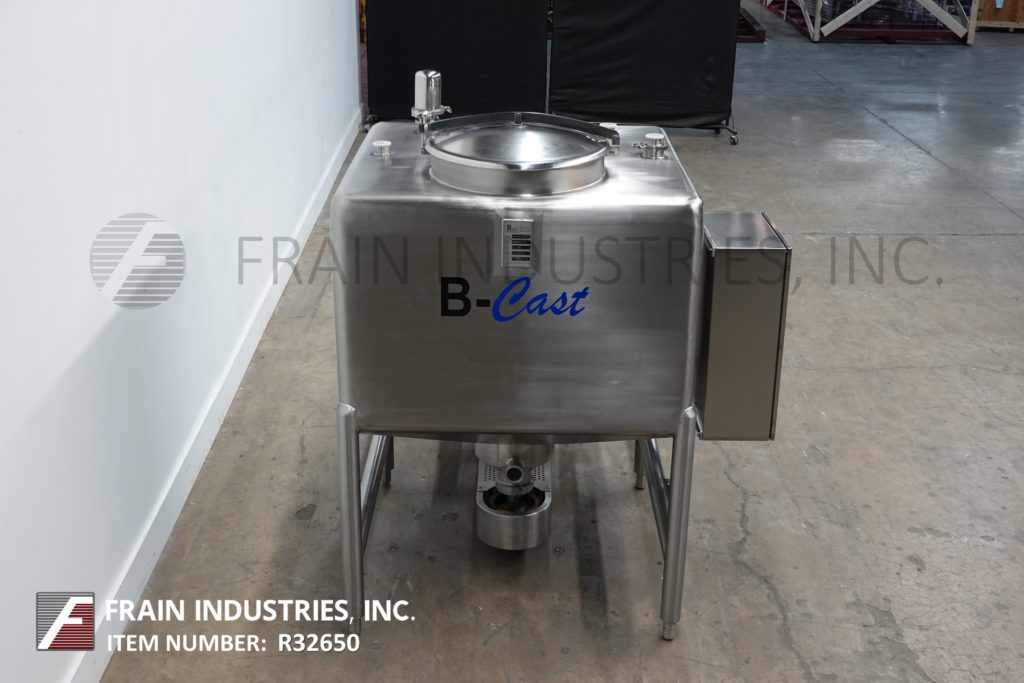Heritage BCast Stainless Products Model 300 gallon, Stainless Steel, high shear, single wall liquefier, 60 HP - Image 3