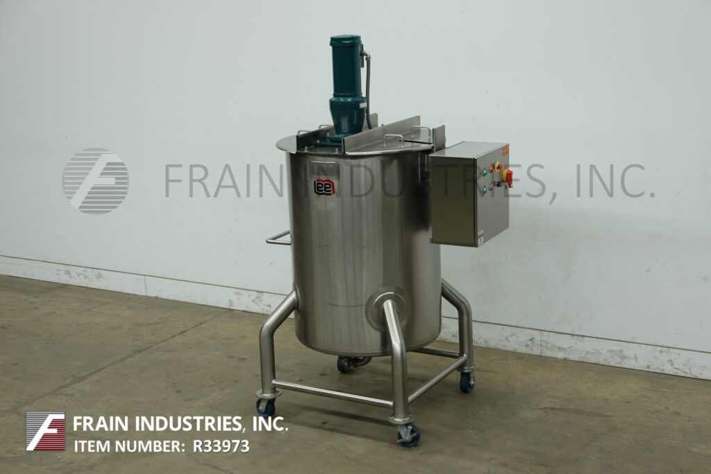 Lee #200DBT, 304 Stainless Steel tank, 36" diameter x 51" deep with a 46" straight wall, lift off cover - Image 1