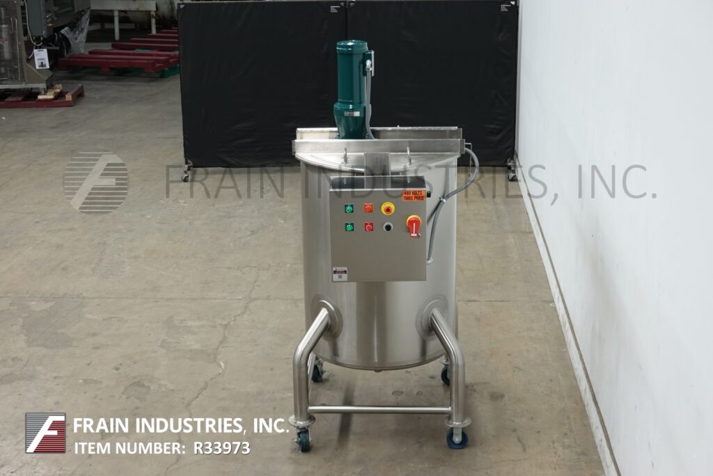 Lee #200DBT, 304 Stainless Steel tank, 36" diameter x 51" deep with a 46" straight wall, lift off cover - Image 3