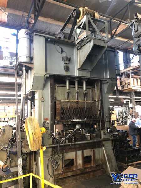 250 Ton, Minster #E2-250-60-48 Hevi-Stamper, straight side double crank, 6" stroke, 22-1/2" Shut Height, air - Image 2