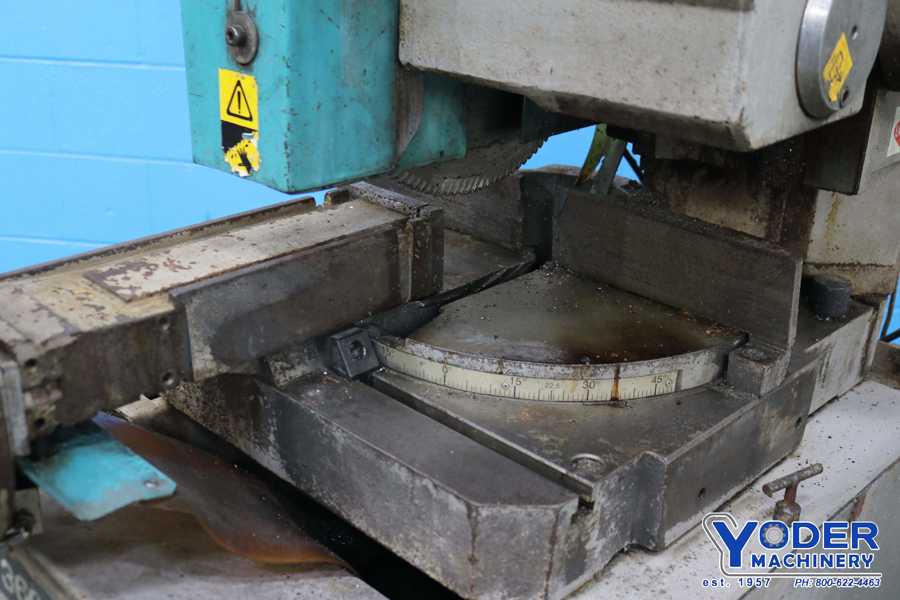 4" KMT #C360SA, cold cut saw, 4-1/2" round, 4 HP, coolant, manual clamping, 2007, #73459 - Image 2