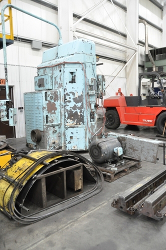 46" Bullard #75-Cutmaster, vertical turret lathe, 5-position turret head on rail, 1 side head, 40 HP, 1956 - Image 9