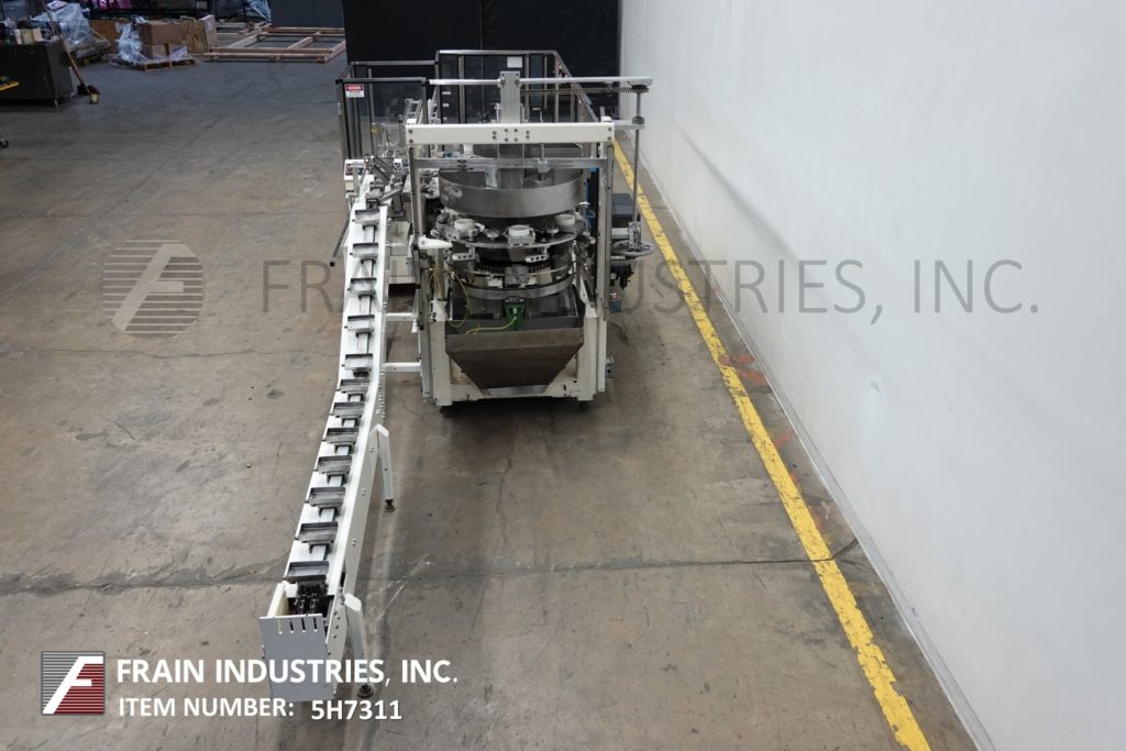 Adco, automatic, continuous motion, vertical, hot melt glue cartoner, 40-150 cartons per minute, 108" long - Image 3