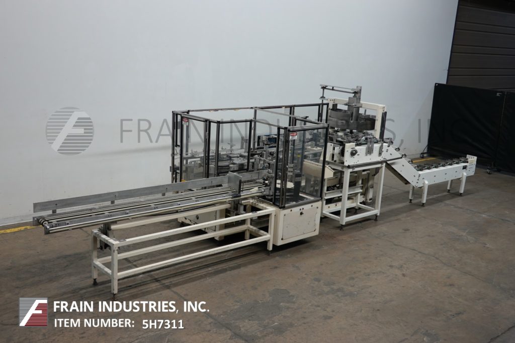 Adco, automatic, continuous motion, vertical, hot melt glue cartoner, 40-150 cartons per minute, 108" long - Image 5