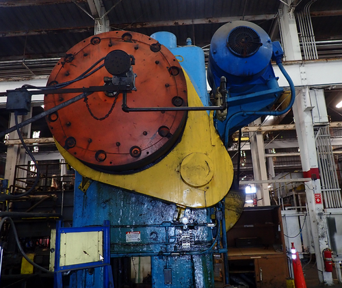 1300 Ton, National #Maxipres forge press, 10" stroke, 25" Shut Height, 35" x41" die seat, 80 SPM - Image 2