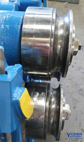 4" x 4" x 5/8" Buffalo #2, angle rolls, variable speed drum switch, 20 HP, 35 FPM, #62282 - Image 4