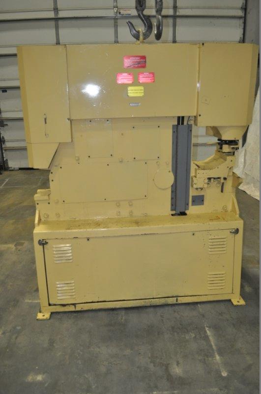 6" x 6" x 1/2" Geka #Hydracrop-100S, hydraulic ironworker, 100 ton, 24" x 5/8" plate, S/N 13271 - Image 5