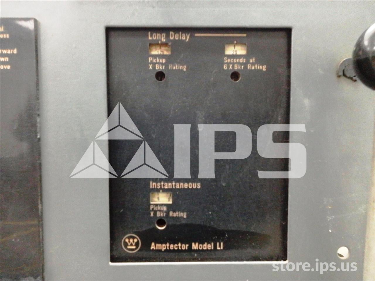 800 Amps WH Ds-206 Mo/do Amptector Li, 600 Amps Ct - Image 4