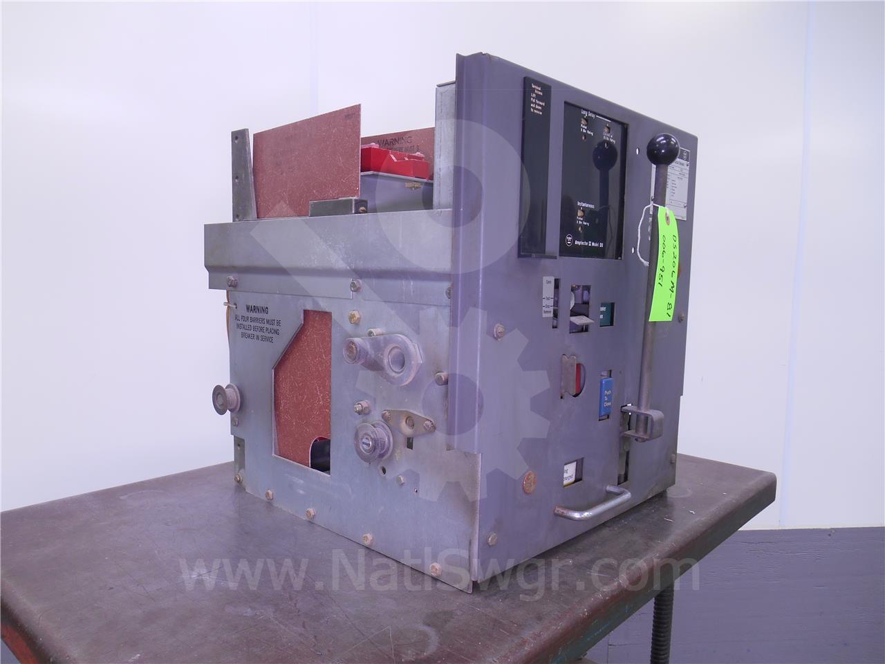 800 Amps WH Ds-206 Mo/do Amptector Ii Du Li, 600 Amps Ct - Image 7