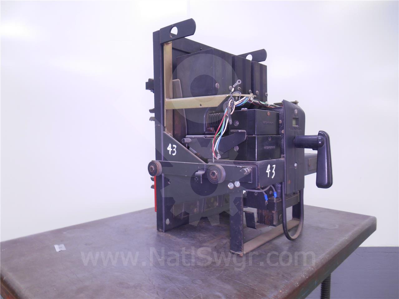 600 Amps WH Db-25 Eo/do 1p 125 Volts DC Control, 125 Volts DC Uv Inst - Image 6