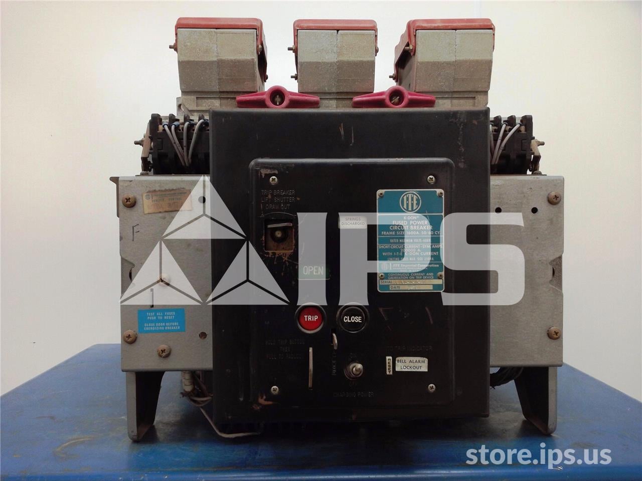 1600 Amps ITE Kdon-1600 Red Eo/do 48 Volts DC Control, 120 Volts AC Trip, Series Od-5 Lsi 1000a, 1000 Amps - Image 1