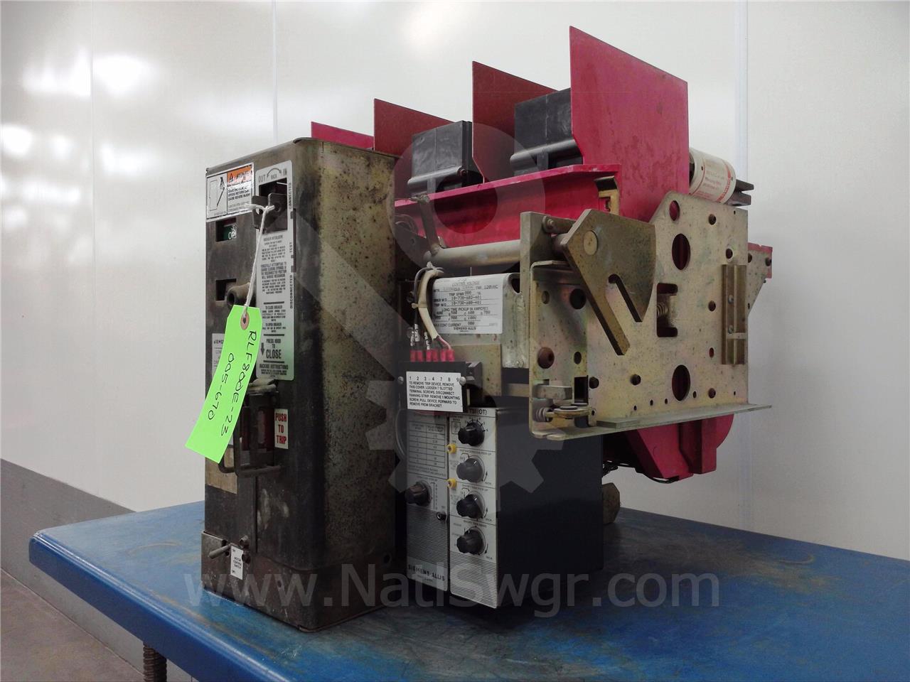 800 Amps Sa Rlf-800 Eo/do 120 Volts AC Control, Static Trip Ii Lsi, 800 Amps Ct, 800 Amps Fuse - Image 8