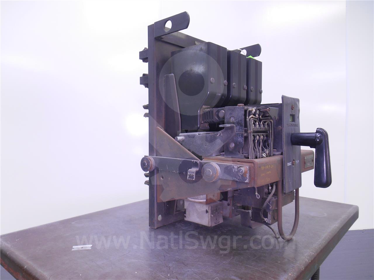600 Amps WH Db-25 Eo/do 1p 125 Volts DC Control, 600 Amps Series Trip - Image 6
