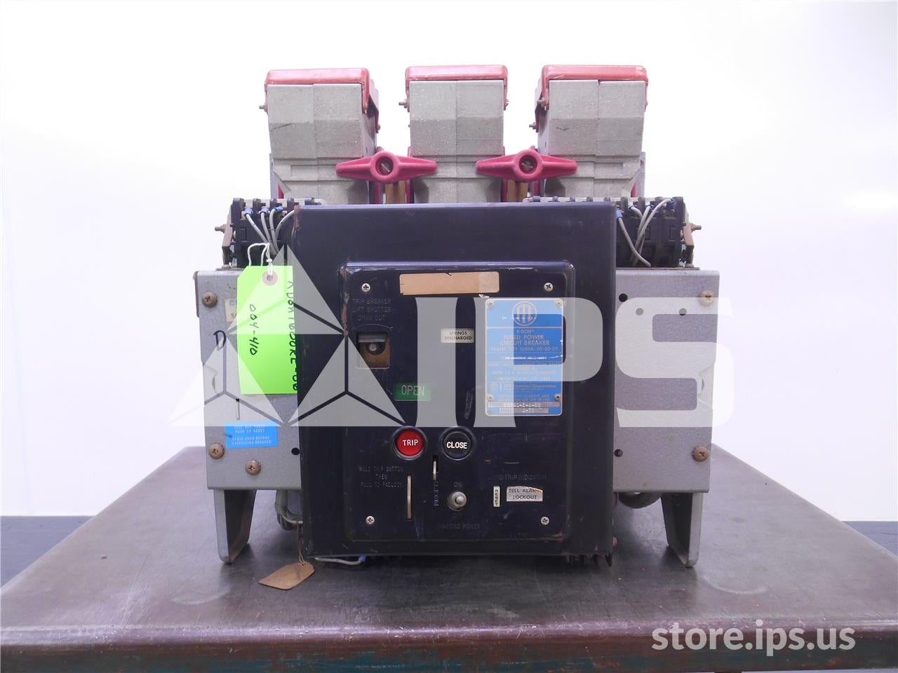 1600 Amps ITE Kdon-1600 Red Eo/do 48 Volts DC Control, 120 Volts AC Trip, Od5 Lsi 800a, 800 Amps Fuse - Image 1