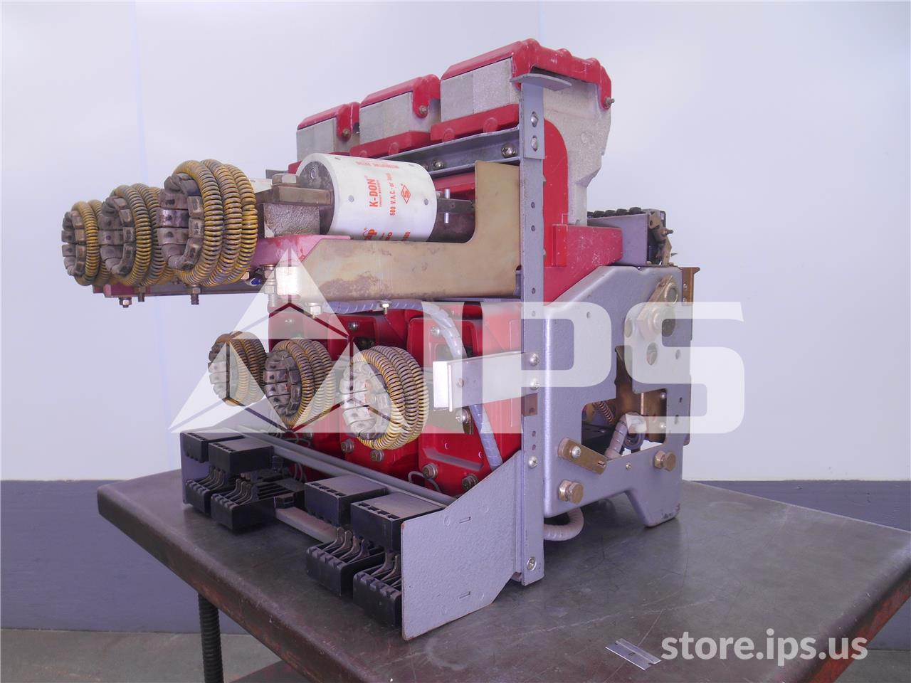 1600 Amps ITE Kdon-1600s Red Eo/do 48 Volts DC Controls, 1600 Amps Fuse - Image 5