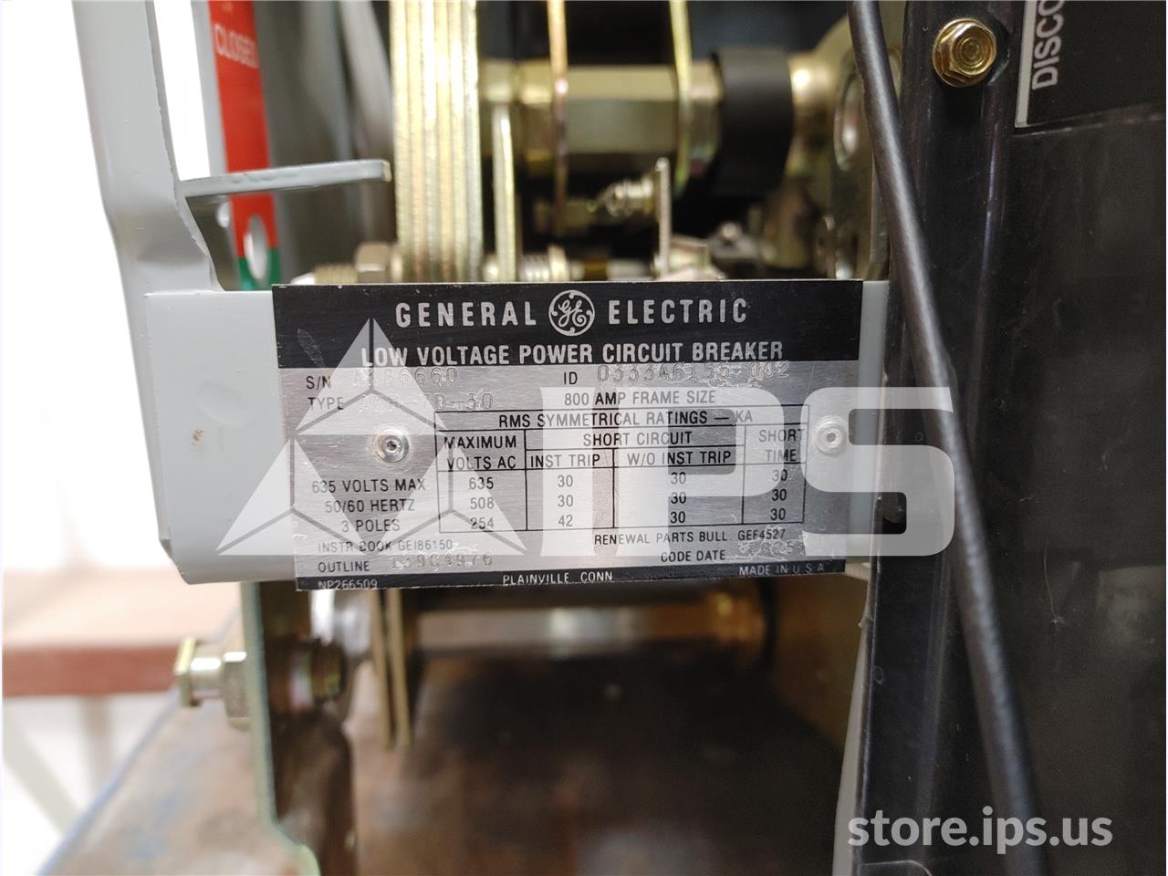 800 Amps GE Akr-7d-30 Eo/do (akr-_d-30) 120 Volts AC Control, 24 Volts DC Trip, Mvt Pm, 600 Amps Ct - Image 5