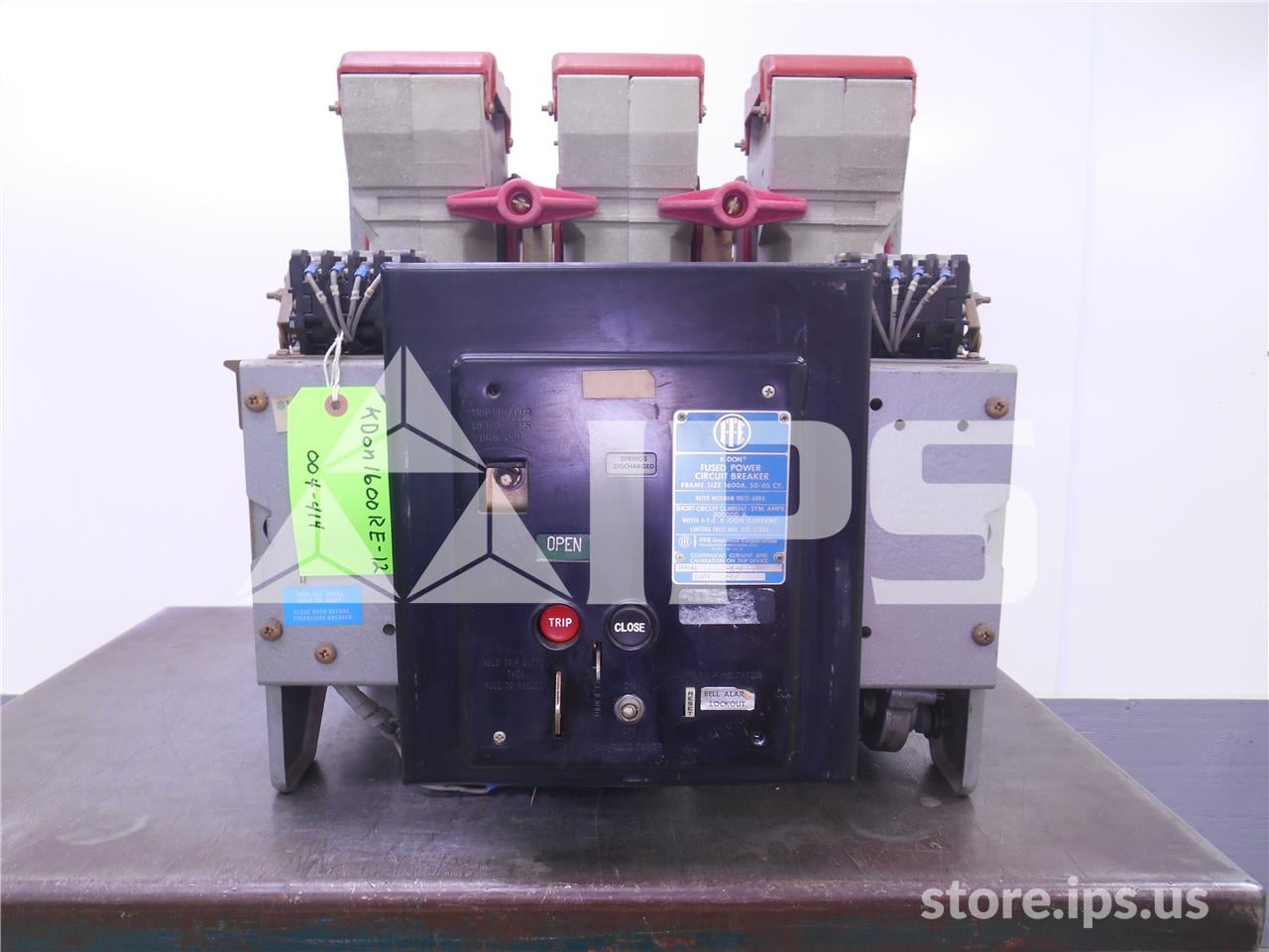 1600 Amps ITE Kdon-1600 Red Eo/do 48 Volts DC Control, 120 Volts AC Trip, Od-5 Lsi 1000a,1600 Amps Fuse - Image 1