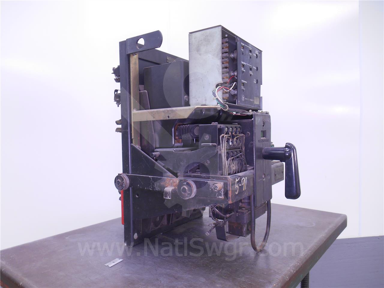 600 Amps WH Db-25 Eo/do 1p 125 Volts DC Control, Amptector Ia-lig - Image 6