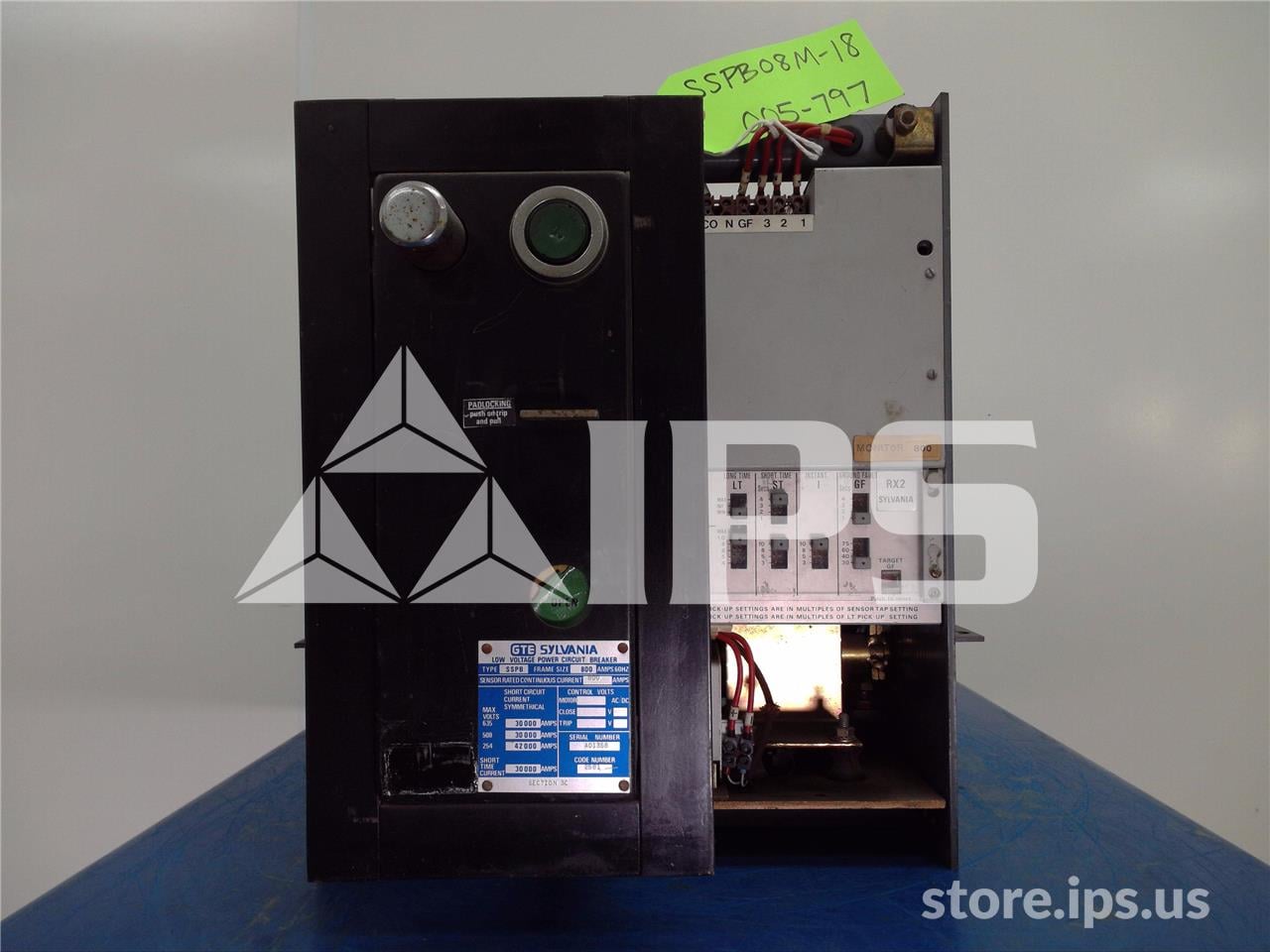 800 Amps Sylvania Sspb Mo/do (sspb-800) Rx2s1g Lsig, 800 Amps Ct - Image 1