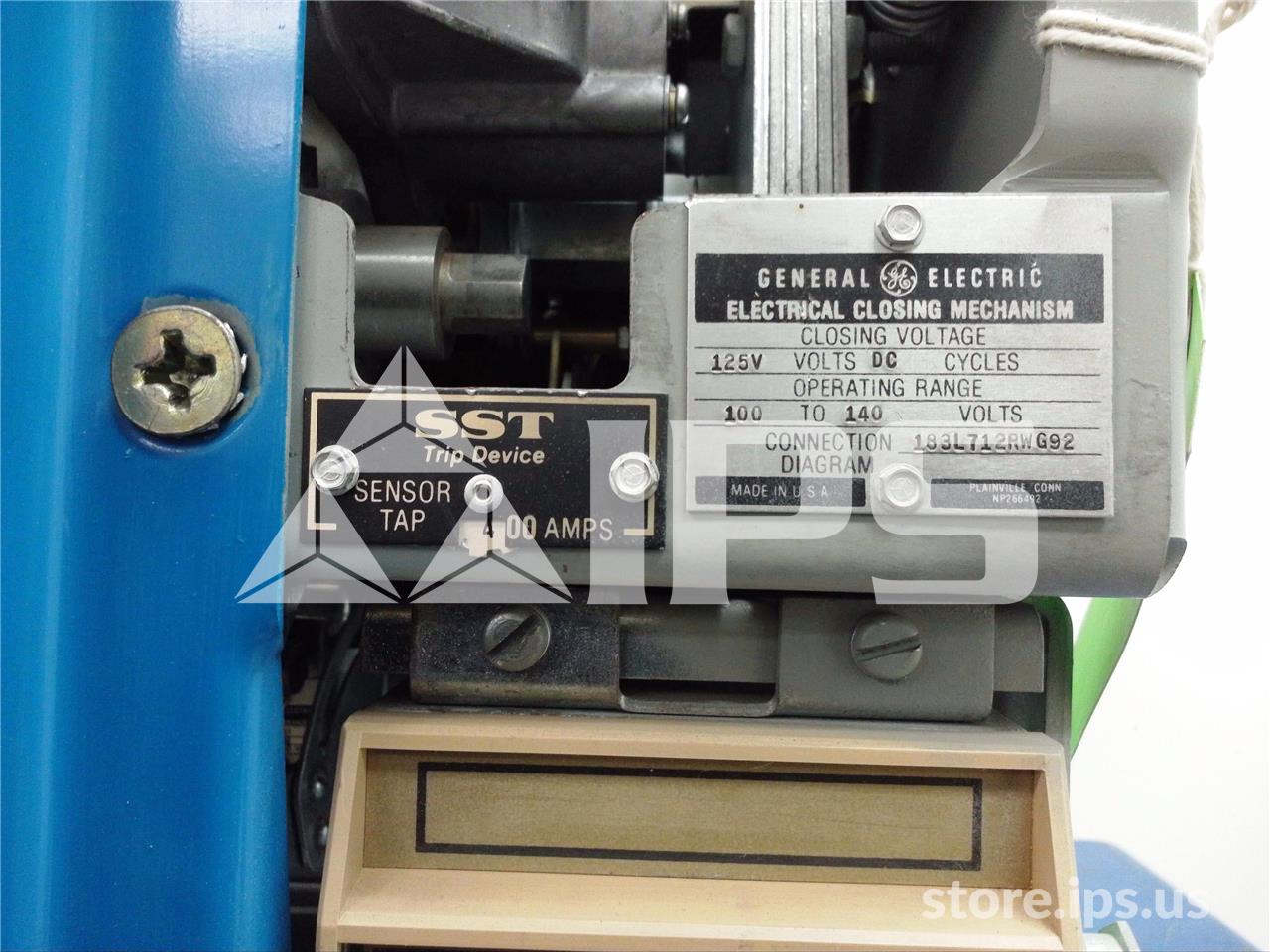 800 Amps GE Akr-5ae-30 Eo/do Unused Surplus (akr-_a-30) 125 Volts DC Control, Sst Li, 400 Amps Ct, Bell Alarm - Image 4