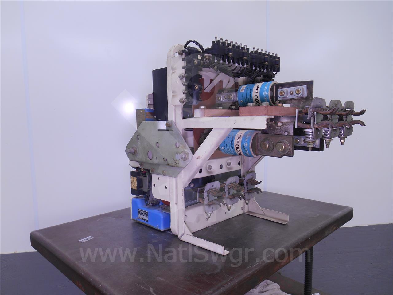 600 Amps GE Aku-3a-25 Eo/do (aku-_a-25) 125 Volts DC Control, Ps-1a Li, 1000 Amps Fuse - Image 6