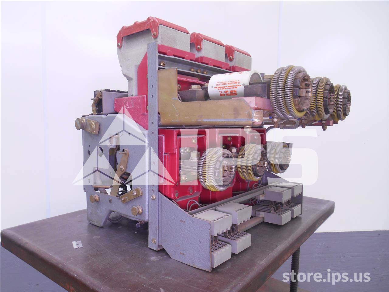 1600 Amps ITE Kdon-1600 Red Eo/do 48 Volts DC Control, Od-5 Lsi 1600a, 800 Amps Fuse - Image 4