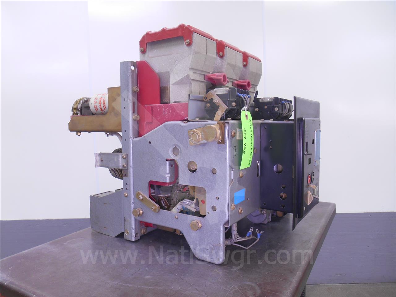 1600 Amps ITE Kdon-1600 Red Eo/do 48 Volts DC Control, Od-5 Lsi 1600a, 800 Amps Fuse - Image 6