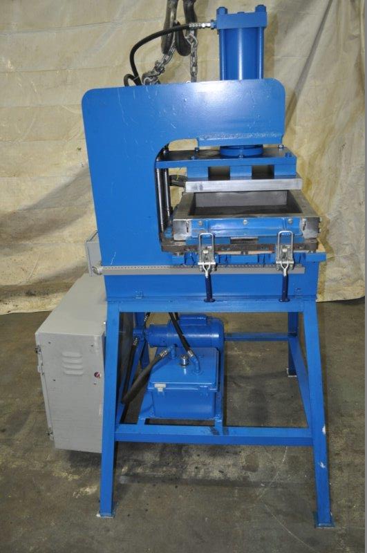 15 Ton, Stockmeir/Shar, 7" stroke, 9" daylight, 10-3/4" x 15-1/4" upper platen, 2009 - Image 2