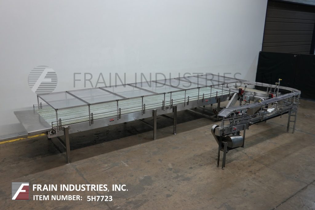 Arrowhead, 60" wide x 228" L, offline tabletop bulk to single lane unscrambler conveyor, 12" wide x 102" long - Image 5