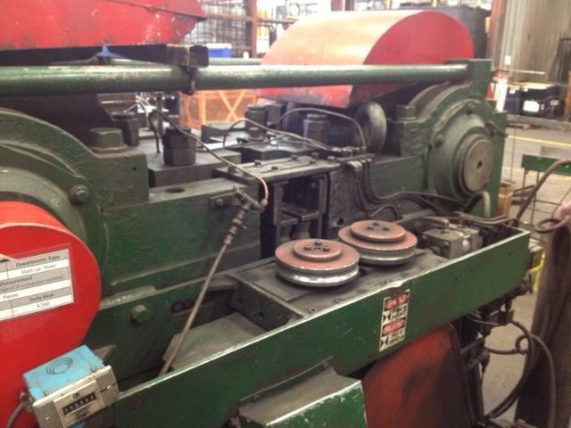 Ajax Instacut #175, bar cut-off, 1-3/4" bar diameter, 48" max cut length, vari-speed pinch rolls - Image 4