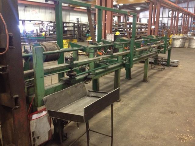 Ajax Instacut #175, bar cut-off, 1-3/4" bar diameter, 48" max cut length, vari-speed pinch rolls - Image 6