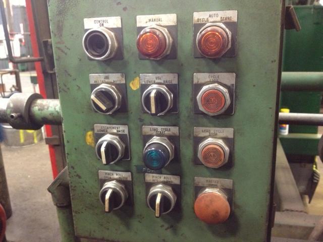 Ajax Instacut #175, bar cut-off, 1-3/4" bar diameter, 48" max cut length, vari-speed pinch rolls - Image 10