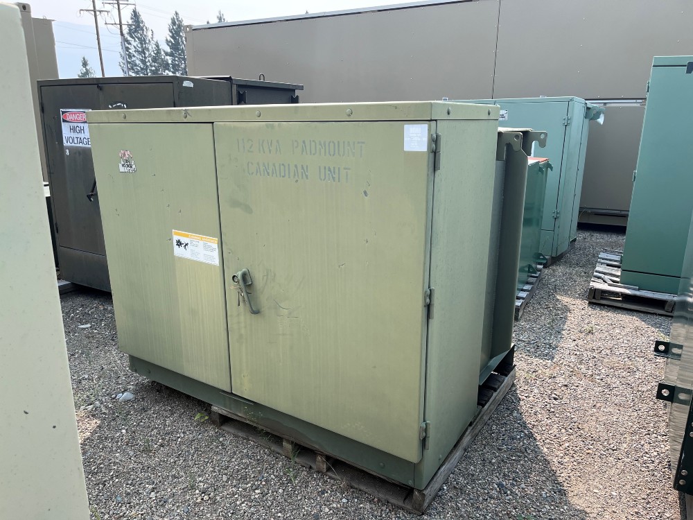 112.5 KVA 14400 Delta Primary, 208Y/120 Secondary, Taps: (2) 2.5%A+BN Impedance: 3.4% - Image 1