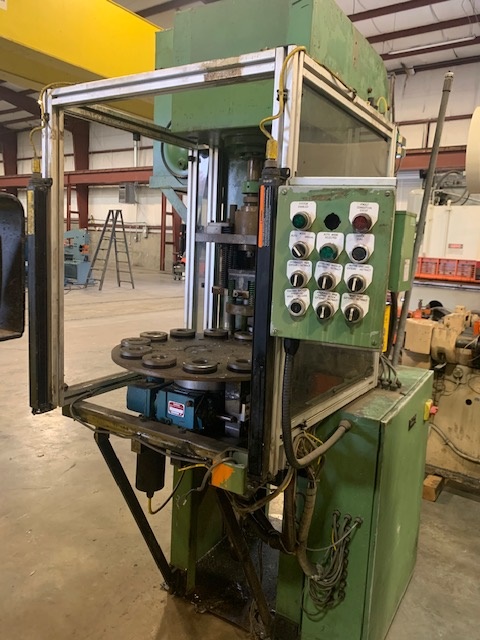 8 Ton, Denison #Multipress, hydraulic press, 12" stroke, 30" daylight, 2.25" ram, 7.5 HP, 1970 - Image 2