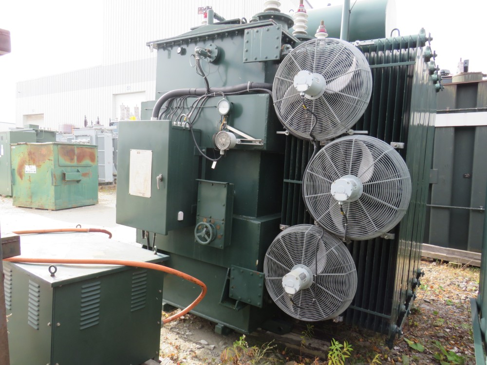5600/7470 KVA 24940 Delta Primary, 4160Y Secondary, Substation, ONAN/ONAF - Image 2