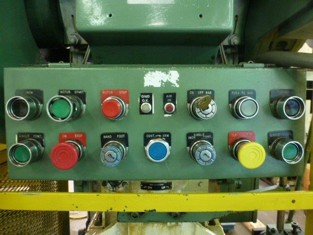 22 Ton, Perkins #22S, 2" stroke, 7" Shut Height, 22" x12" bed, 200-800 SPM, air clutch & brake, 3 HP, s/n - Image 9