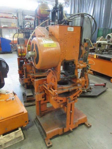 18 Ton, Tishken #KB-2480, 4 tilt frame, 1.5 stroke, 9.75"Shut Height, 2" adj, 11" x12"bed - Image 1