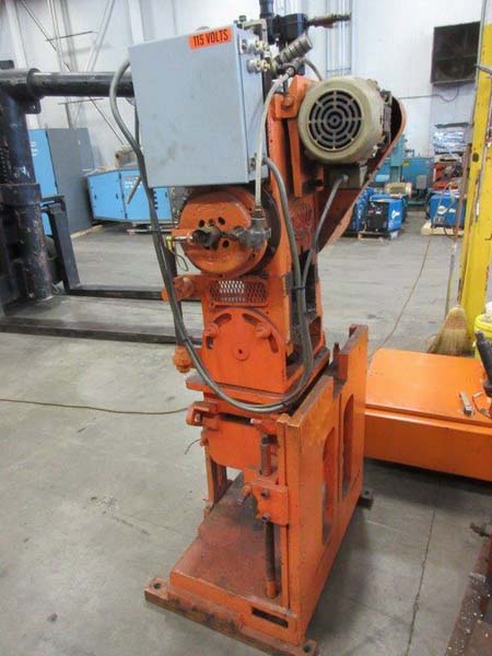18 Ton, Tishken #KB-2480, 4 tilt frame, 1.5 stroke, 9.75"Shut Height, 2" adj, 11" x12"bed - Image 2