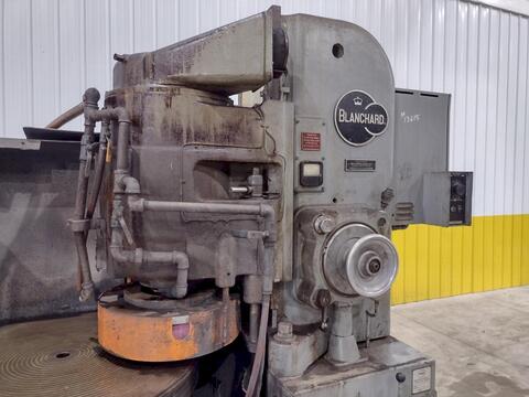 Blanchard #22D-42, 42" chuck, rotary surface grinder, #13615 - Image 8