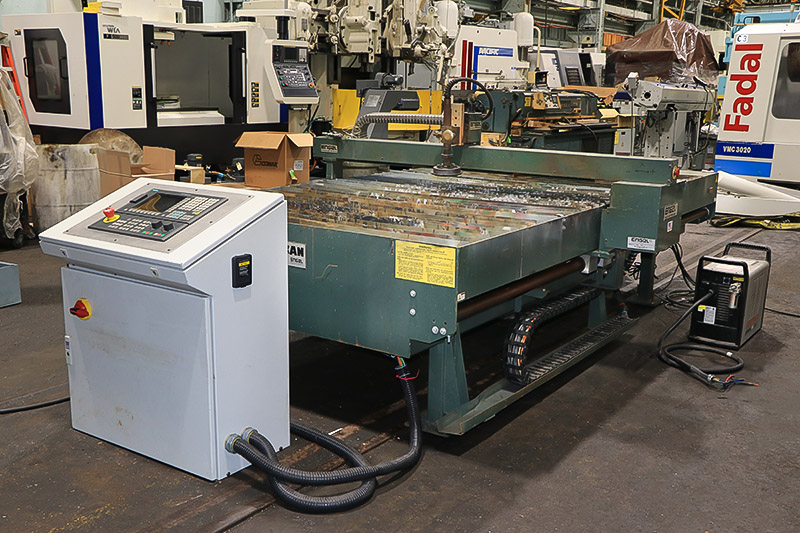 Engel Vulcan #SP510, CNC plasma cutter, Siemens Sinumerik 808D Advanced M Control, 2007, #160396 - Image 3