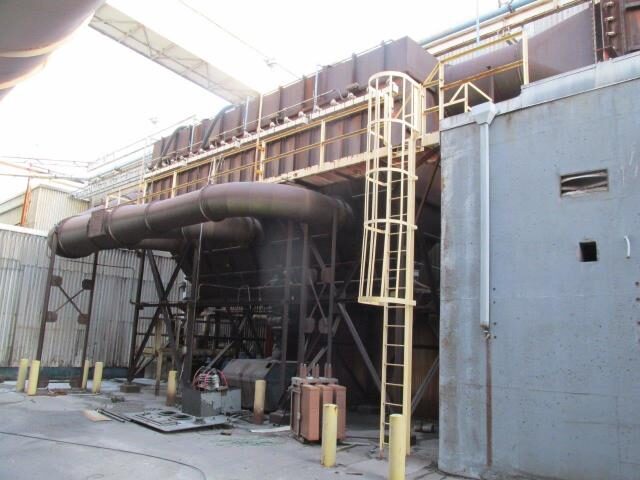 100000 cfm Wheelabrator #820-WCC-36, 160 cartridges, dust collector, 50400 sq.ft. - Image 2