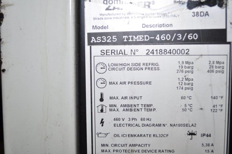 140°F, 174 psi, Zander Artic Star #AS325, air dryer, 2.5"inlet/outlet - Image 6