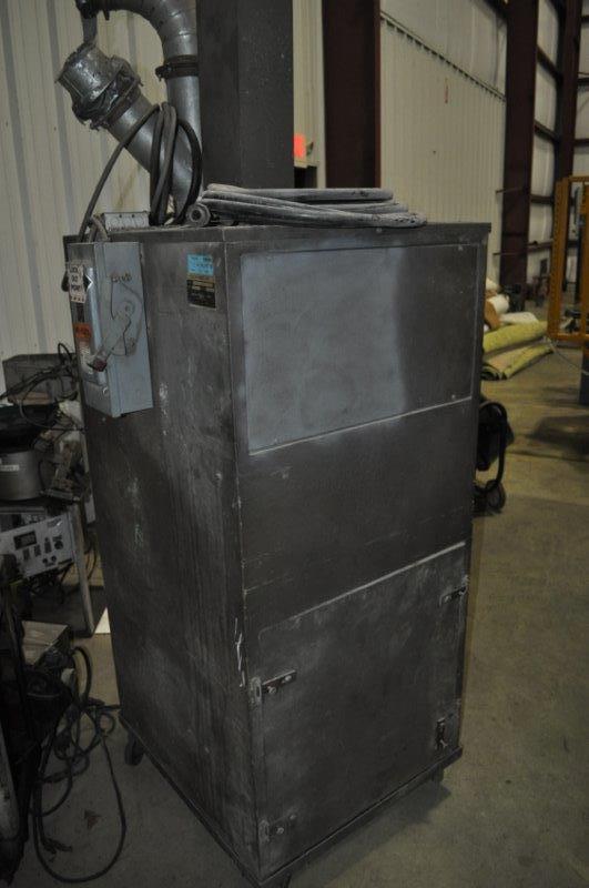 Aercology #DS-200-2, dust collector,bag style filtration, 6" duct work,down draft, 2 HP - Image 1