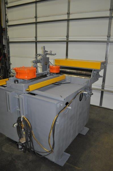 24" x .25" Feed-Lease, air feeder, 5-roll straightener, 18" stroke, 5" bore cylinder - Image 1