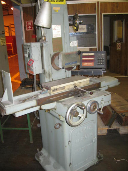 6" x 18" Parker #2, surface grinder, Micro Mist electromagnetic chuck, digital read out, hand feed - Image 1